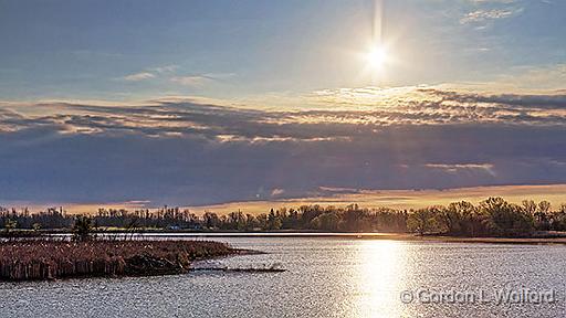 Sun Over Otter Creek_23215-8.jpg - Photographed near Smiths Falls, Ontario, Canada.